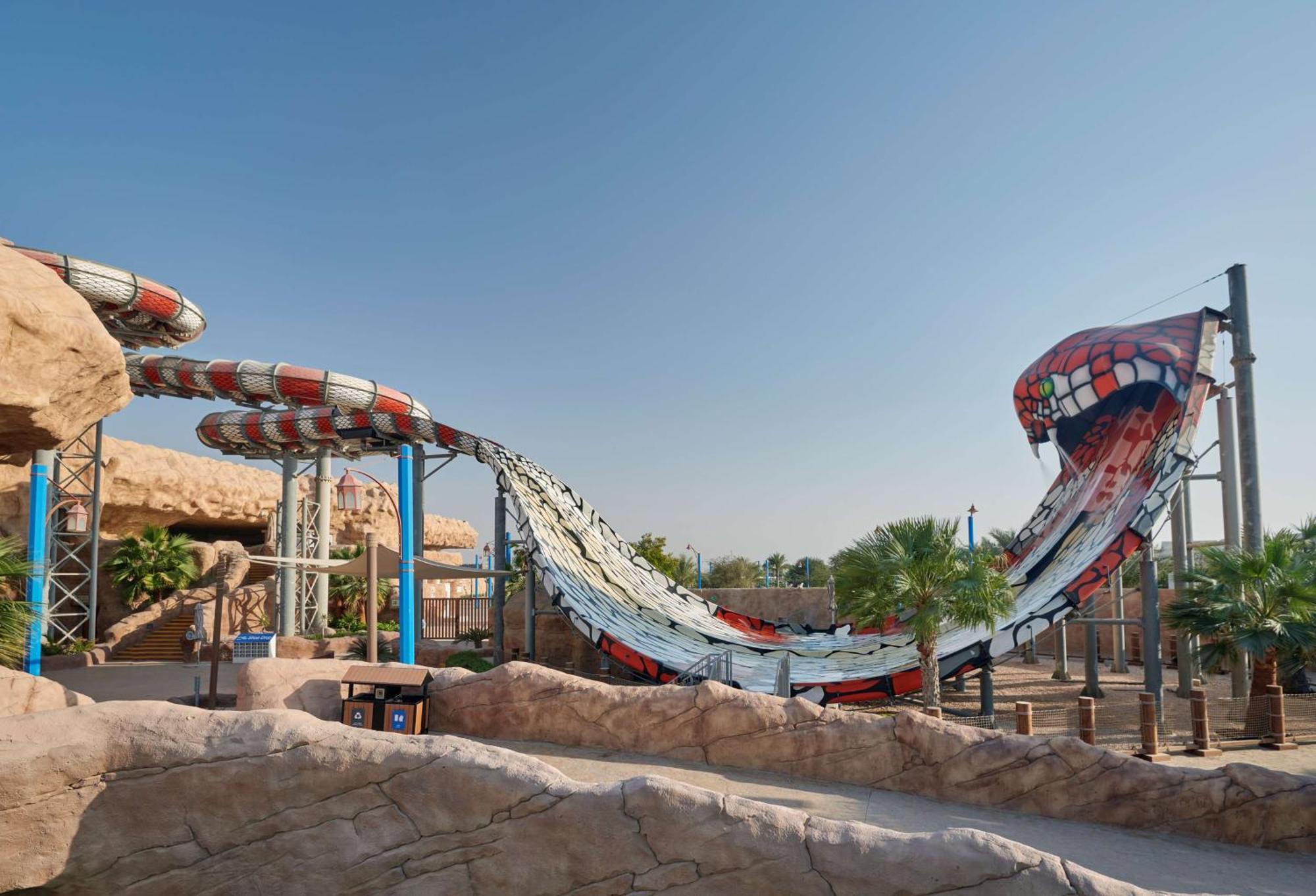 Hilton Salwa Beach Resort And Villas Abu Samra Exterior photo The Wild Wadi water park